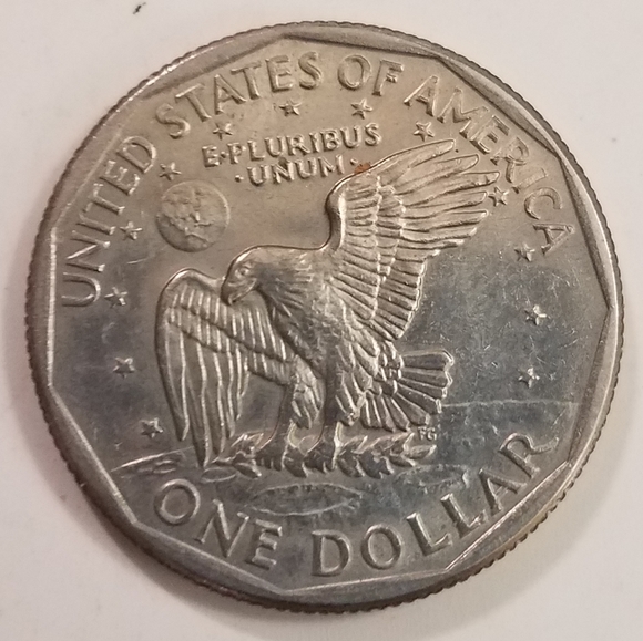 Susan B Anthony One Dollar Coins 2008 D - Picture 8 of 10